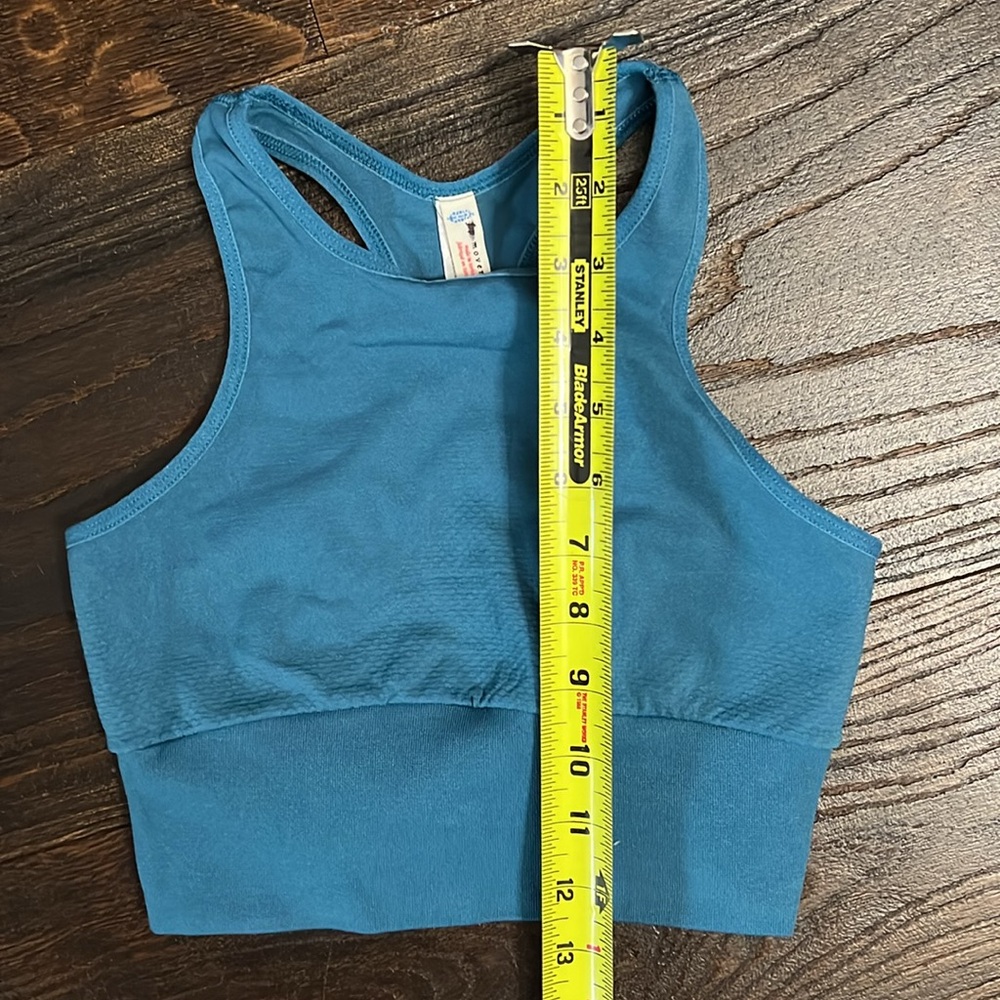 FP Movement Every Single Time Bra in Blue Teal - Picture 7 of 9